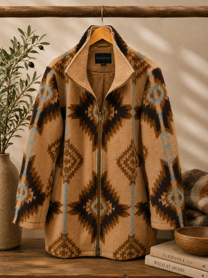 Ladies Pendleton Wool Walking Coat